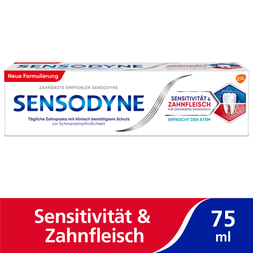 Zahnfleisch, ml 75 & Zahncreme Sensitivität