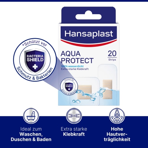 wasserdicht, Strips Pflaster Aqua Protect St 20