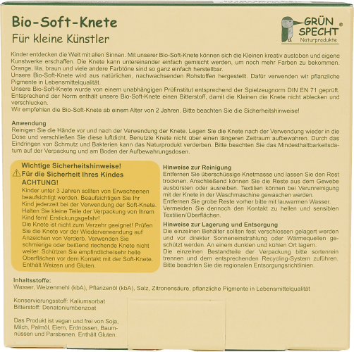 Soft-Knete (4 Farben), 1 St