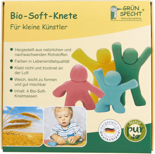 Soft-Knete (4 Farben), St 1