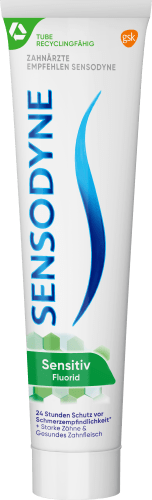 Zahnpasta Sensitiv Fluorid, 75 ml
