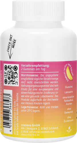 essence Stück, Skin gummies 60 180 g Clean INAO by