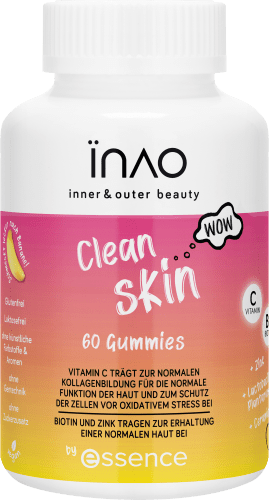 Stück, INAO Clean essence g Skin 180 by 60 gummies