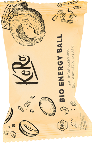 Energy Ball, Haferflocken & Erdnussmusfüllung, 30 g