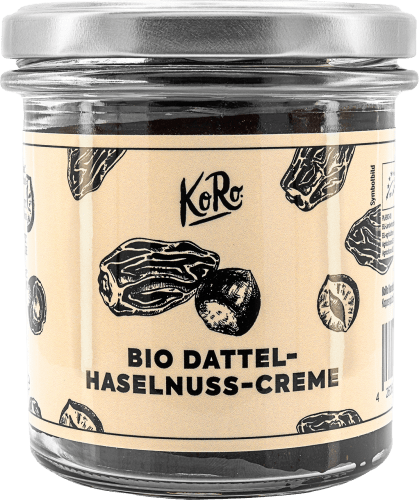 Dattel-Haselnuss-Creme, Brotaufstrich, g 330