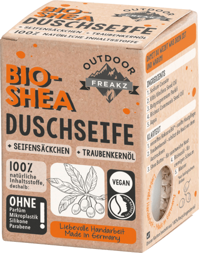 Dusche Bio-Shea, 100 g Feste