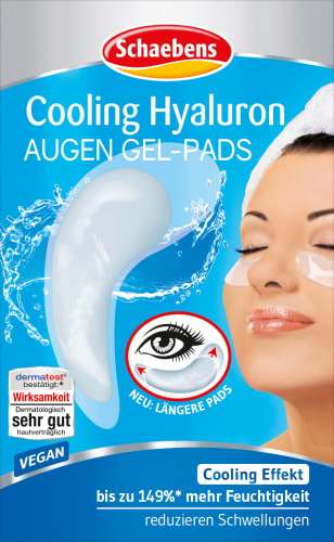 Augenpads Cooling St 2 Hyaluron (1 Paar)