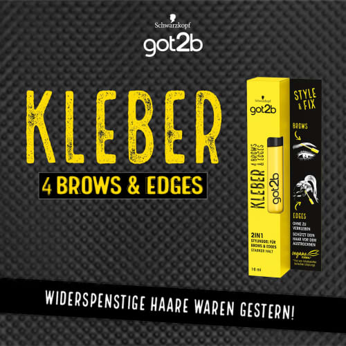 Stylinggel Kleber Edges 2in1, Brows 16 & ml 4