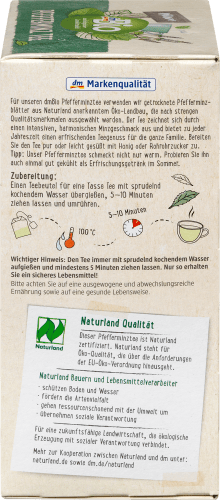 g), x Pfefferminze Kräuter-Tee, 1,5 75 g (50 Naturland,