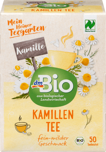 Kräuter-Tee, Kamille (50 x 1,5 g), Naturland, 75 g