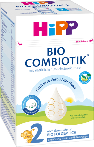 Folgemilch 2 Combiotik 6. g Stärke dem 600 ohne Monat, nach