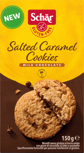 Cookies, Salted (8 g 150 Chocolate Caramel Milk Stück)