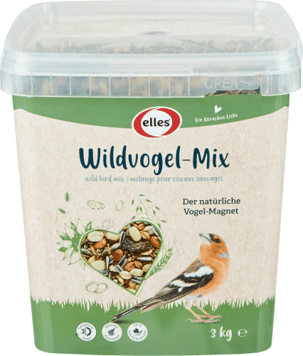 Vogelfutter Streufutter Wildvogel-Mix, 3 kg