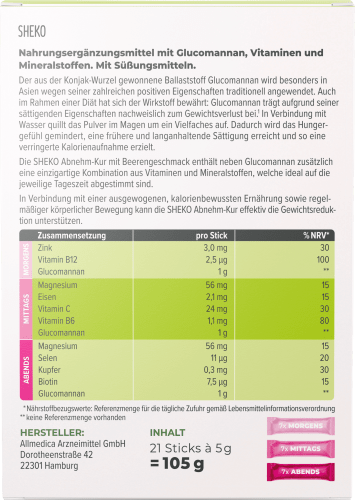 Sticks St, Abnehmkur 105 g 21