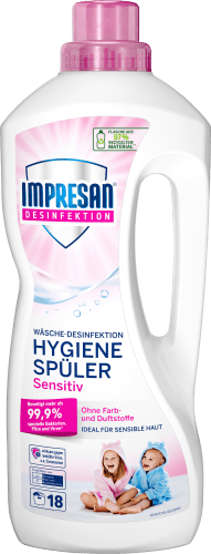 Hygiene-Spüler sensitiv ohne Duft & Farbstoffe 18 WL, 1,5 l