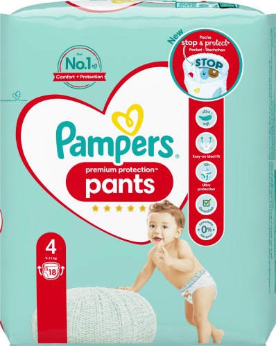 Baby Pants Premium Protection 4 18 Gr. Maxi St (9-15 kg)