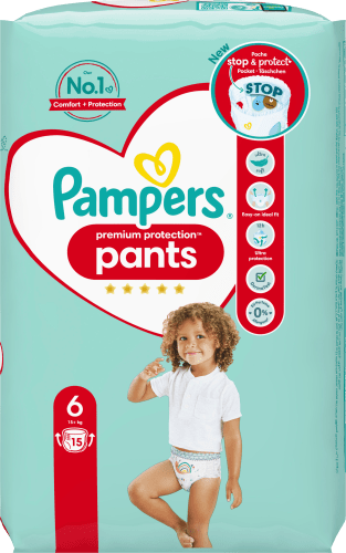Baby Pants Premium Protection Gr. 6 Extra Large (15+ kg), 15 St