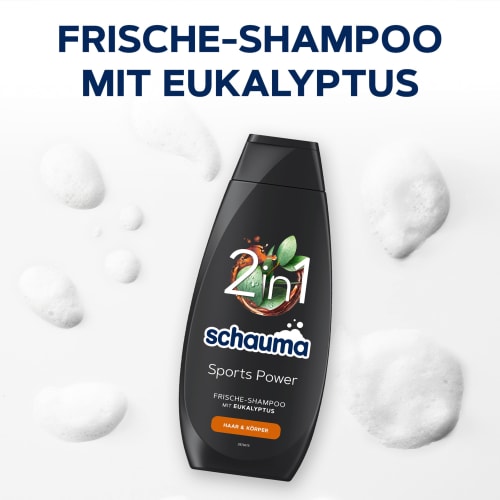 Shampoo Sports Power 2in1, 400 ml