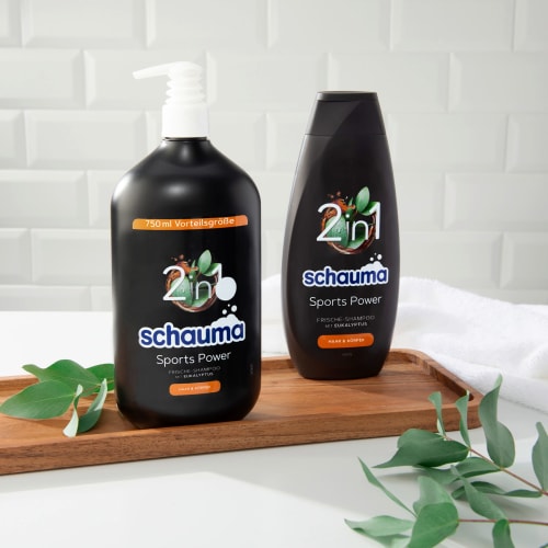 Shampoo Sports Power 2in1, 400 ml
