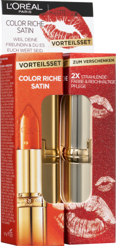 Lippenstiftset Color Riche 2tlg, 163 St 1 345, 