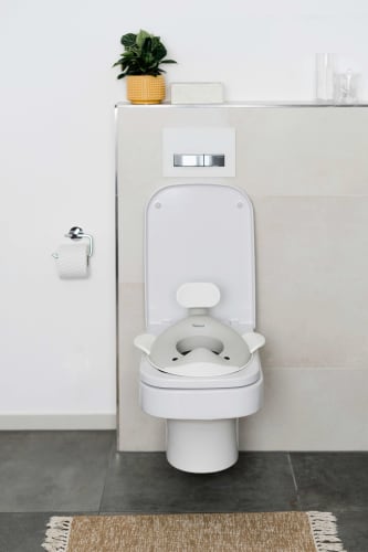 Toilettentrainer hellgrau, 1 St