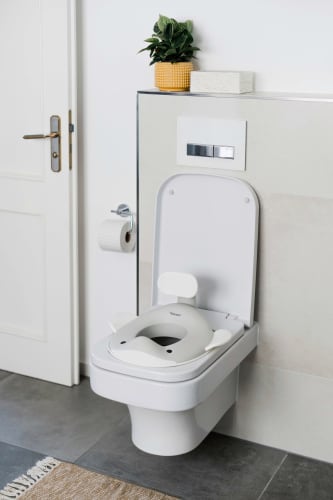 Toilettentrainer hellgrau, 1 St