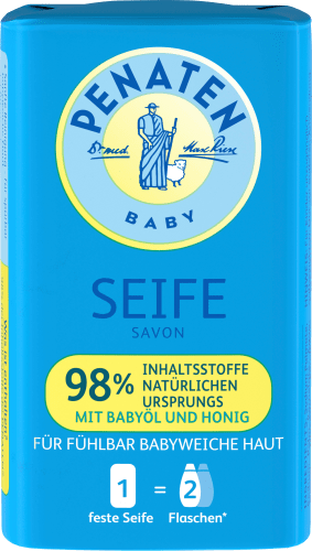 Seifenstück mit Babyöl & Honig, 90 g | Babyshampoo, Badezusätze & Co.