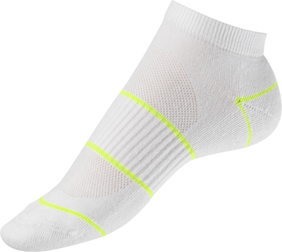 Sport-Sneaker mit COOLMAX® EcoMade, 1 weiß, gelb, Gr. 35-38, St
