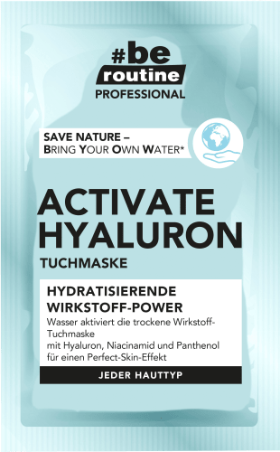 Tuchmaske Activate Hyaluron, 1 St