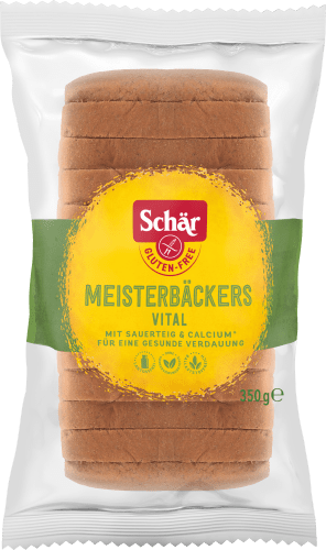 Brot, Meisterbäckers Vital mit Sauerteig (12 Stück), 350 g