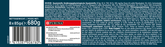 Ente, in Truthahn, erlesene Perle Multipack Thunfisch, 680 - g Sauce, Nassfutter g), (8x85 Streifen Lamm, Katze,