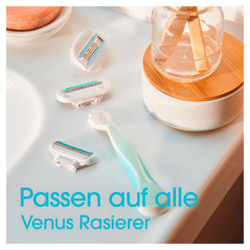 Deluxe V Sensitive Rasierklingen, St Smooth Venus 8 Gillette Edition,