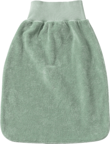 Strampelhalbsack aus Frottee, 1 Gr. 62/68, grün, St
