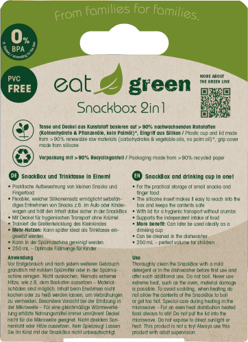 Snackbox eat green 2in1 St rot, 1