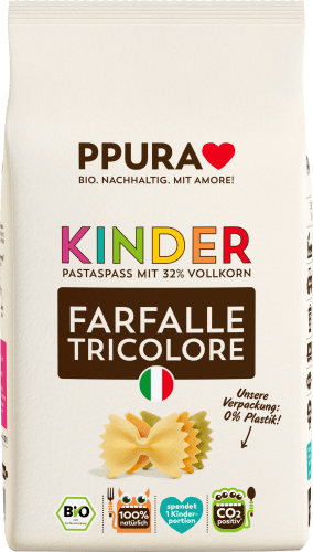 Nudeln, Farfalle tricolore für Kinder, 500 g