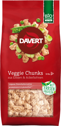 Veggie Chunks, Erbsen & 100 Ackerbohnen, g