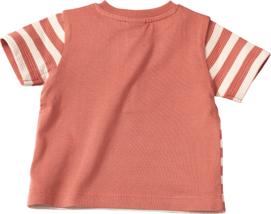 Baby Shirt, Gr. 68, 1 aus Bio-Baumwolle, rot, St