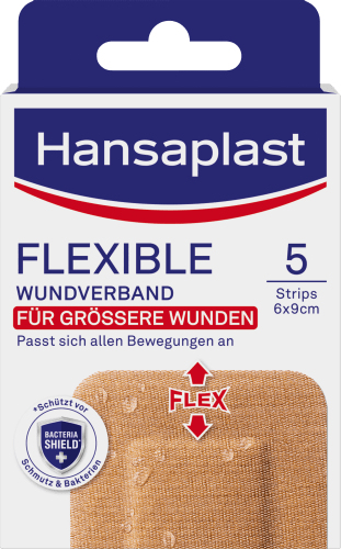 Flexibler Wundverband (6x9 cm), 5 St