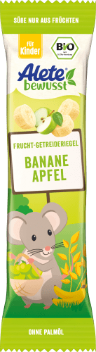 Fruchtriegel Banane-Apfel ab 3 Jahr, 25 g | Snacks für Kinder