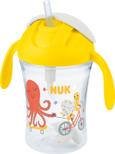 Trinkhalmbecher Motion Cup gelb, 230 ml, 1 St
