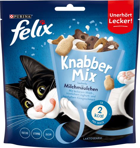 Katzenleckerli Knabber Mix Milchmäulchen, 120 g