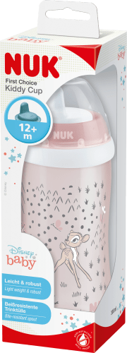 Monate, 12 Kiddy Cup ab 300ml, Bambi Disney Trinklernflasche St rosa, 1