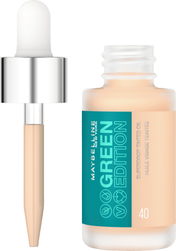 Foundation Green Edition Superdrop ml 20 Tinted 40, Oil Dry