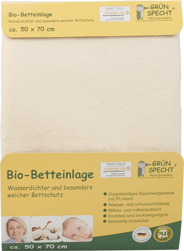 Betteinlage Bio, 50 x 70 cm, 1 St