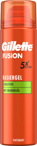 Fusion5 Sensitive, 200 ml Rasiergel,