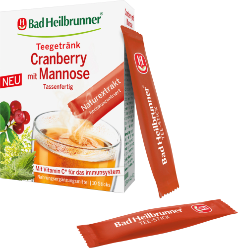 mit 12 Stück), Früchtetee Cranberry Mannose g (10