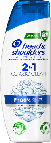Shampoo & Conditioner 2in1 Anti-Schuppen Classic Clean, 250 ml | Haarpflege