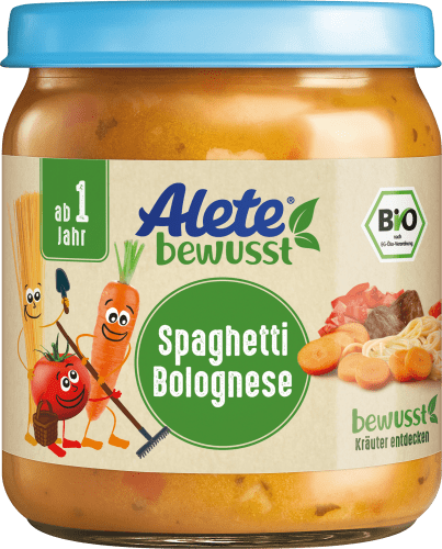 Menü Spaghetti Bolgnese ab 1 Jahr, 250 g