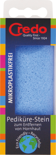 Pedikürstein Monoblock blau, 1 St