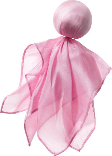 Püppchen Seide 1 28cm, x Baumwolle, aus ca. St rosa, und 28